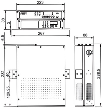 FMST-FXR061吸氣式感煙火災(zāi)
探測(cè)器與電源橫豎向配圖
